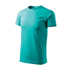 Férfi basic póló | Smaragdzöld | XL