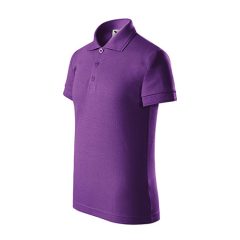 Gyermek galléros pique póló | Lila