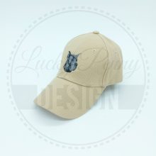 Baseball sapka | Homok | Fekete dán dog