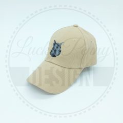 Baseball sapka | Homok | Fekete dán dog