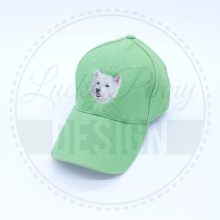 Baseball sapka | Borsózöld | West highland white terrier