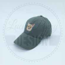 Baseball sapka | Sötét palakő | Rövid szőrű chihuahua