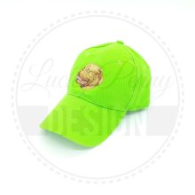 Baseball sapka | Almazöld | Bordeaux-i dog