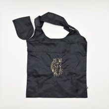 Bevásárló szatyor | Fekete | Ló portré