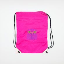 Hátizsák | Neon rózsaszín | Nagy szemű bagoly