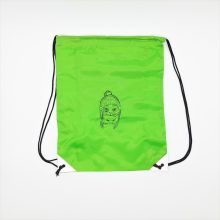 Hátizsák | Almazöld | Sapkás-szemüveges macska