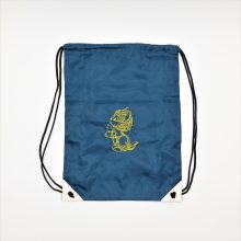 Hátizsák | Petrol kék | Vonalas macska