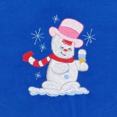 Pufi hóember kalappal